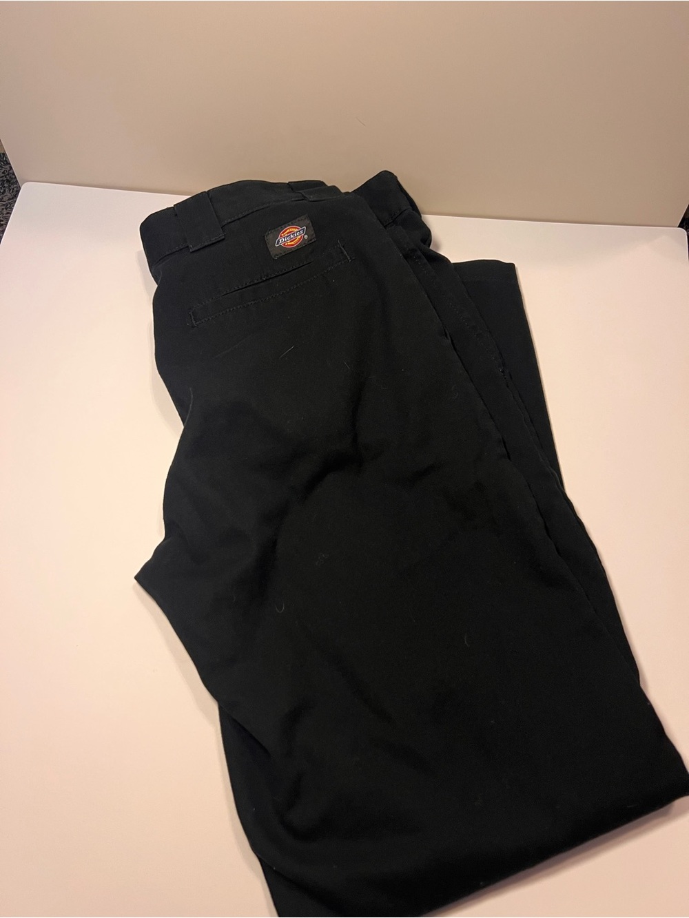 Dickies Men's Black Straight-Leg Chinos